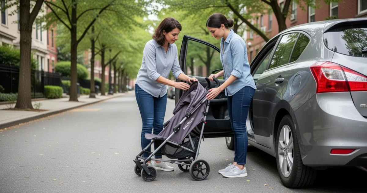 De la naissance à l'enfant : trouver la poussette citadine parfaite avec un siège auto adapté – image 3
