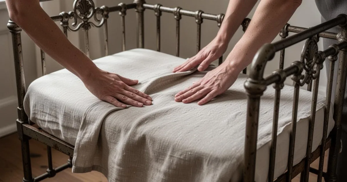 Parure et matelas : astuces de parents pour habiller un berceau ancien en toute sécurité – image 2