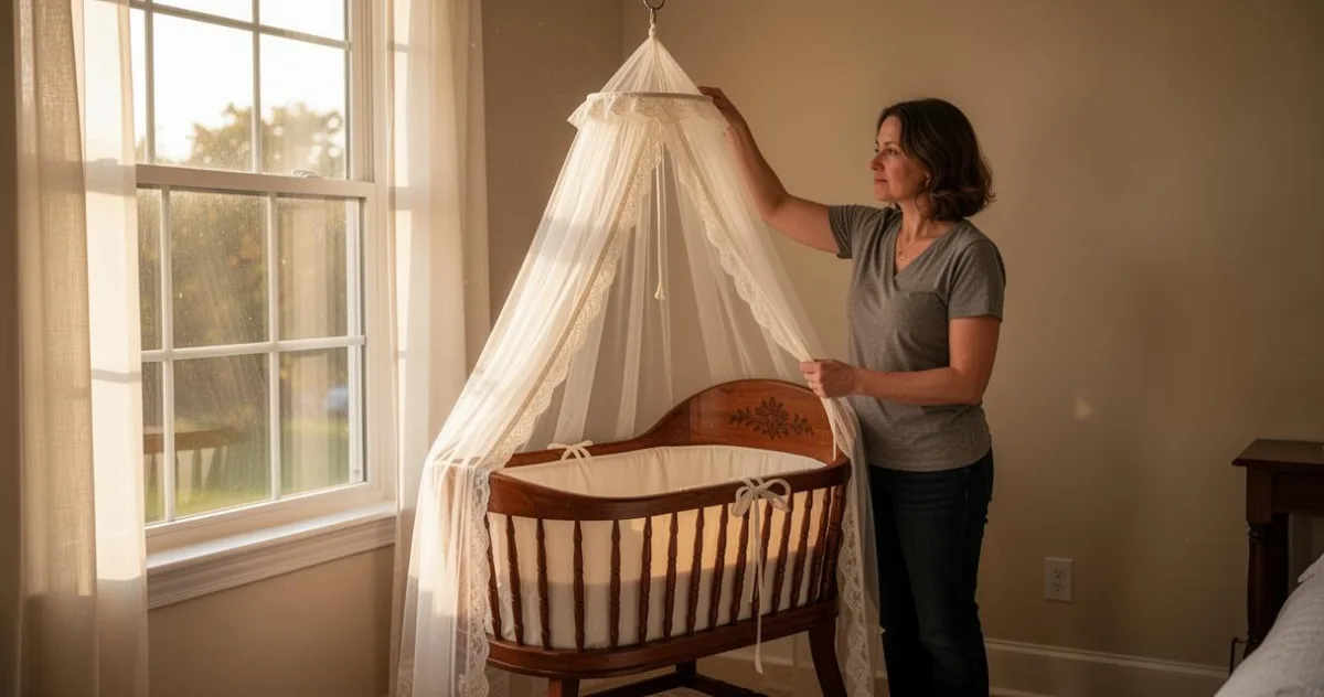 Parure et matelas : astuces de parents pour habiller un berceau ancien en toute sécurité – image 3