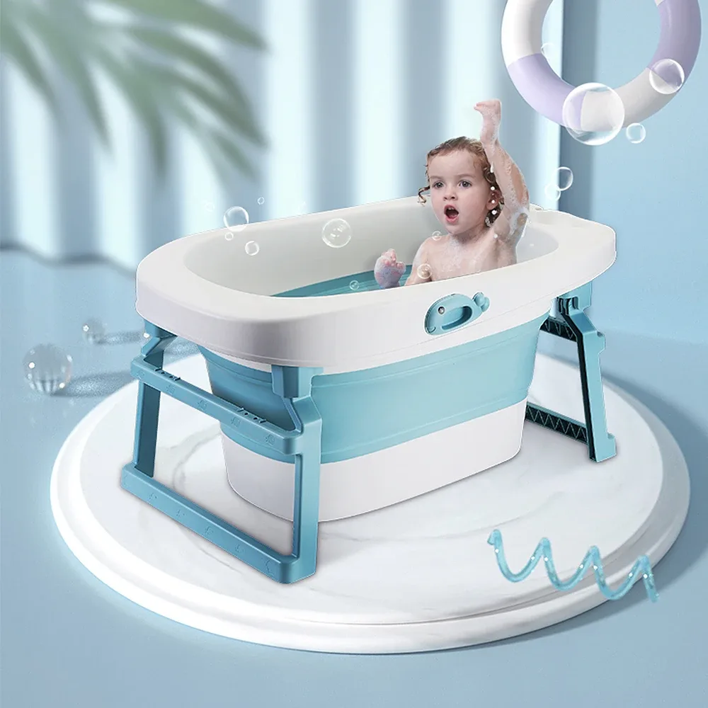 Baignoire pliable pour bébé antidérapante