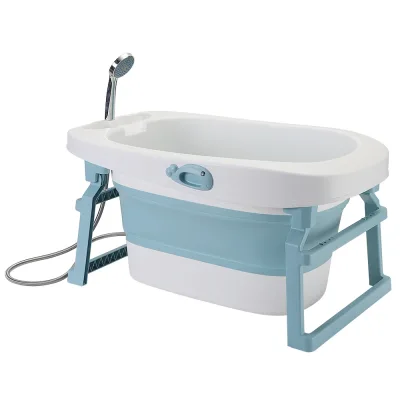 Baignoire pliable pour bébé antidérapante – image 2