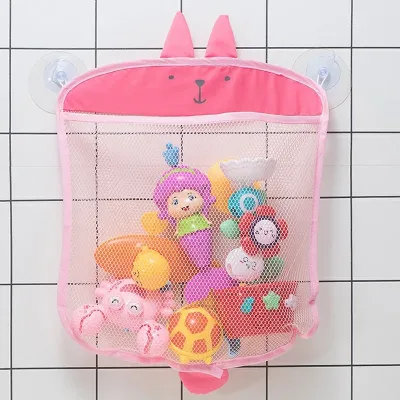 Filet de rangement à ventouses pour jouets de bain – image 2