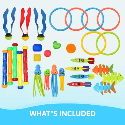 Jouets de plongée en plastique, lot de 30 – image 2