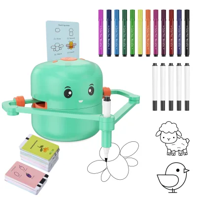 Robot de dessin en plastique pour enfants