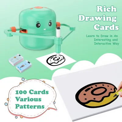Robot de dessin en plastique pour enfants – image 2