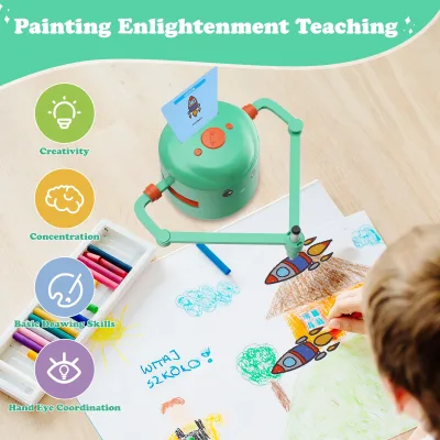 Robot de dessin en plastique pour enfants – image 3