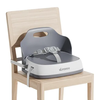 Siège rehausseur bébé portable en plastique