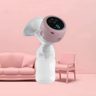 Tire-lait électrique portable rose rechargeable USB