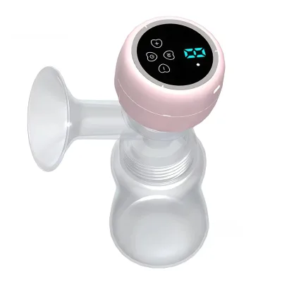 Tire-lait électrique portable rose rechargeable USB – image 3