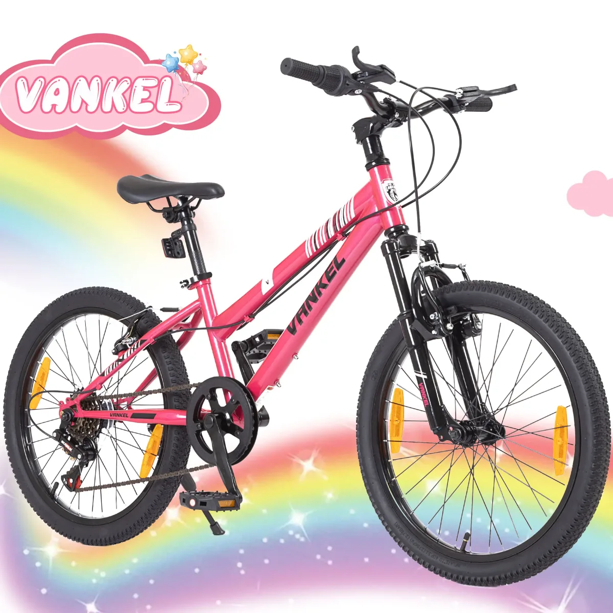 Vélo tout terrain enfant à 6 vitesses