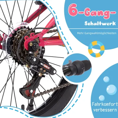 Vélo tout terrain enfant à 6 vitesses – image 2